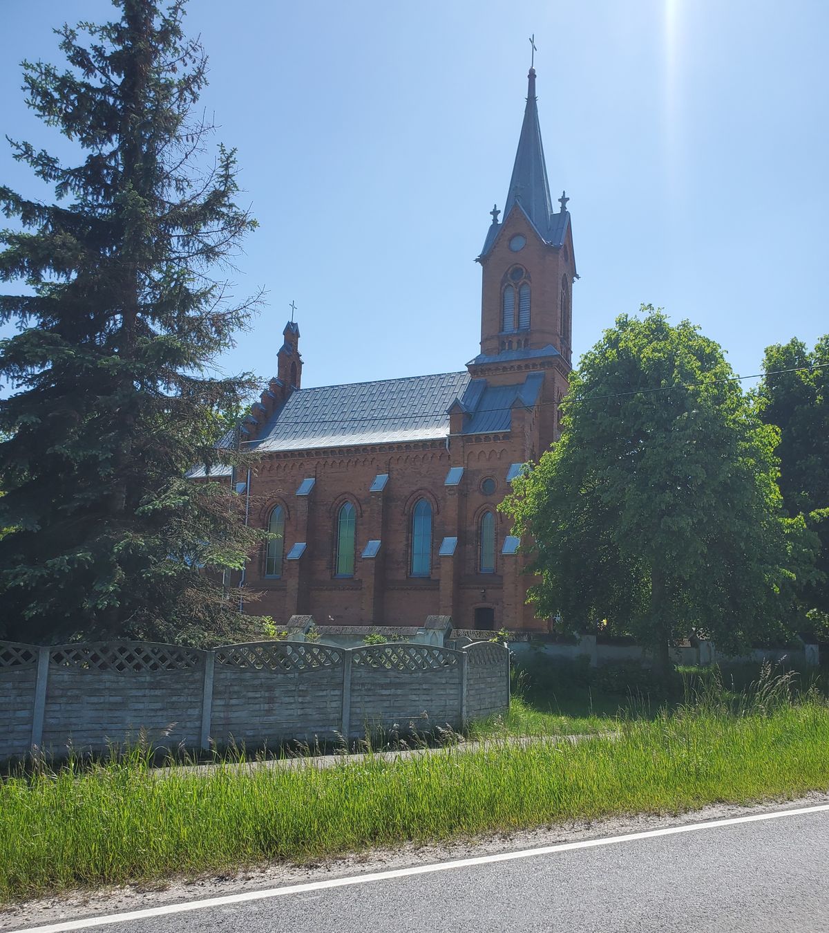 Big roman catholic church
